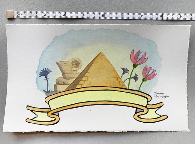 Of Mice and Mummies: Pyramid Chapter Head