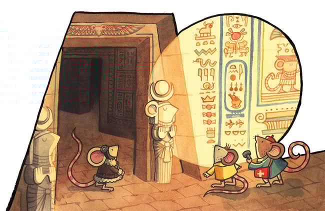 Of Mice and Mummies: Entrance to Neferteacake's Tomb