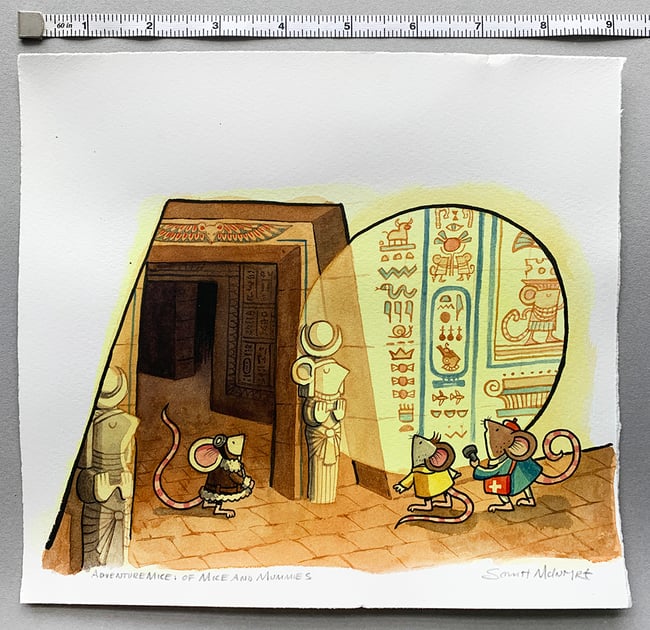 Of Mice and Mummies: Entrance to Neferteacake's Tomb
