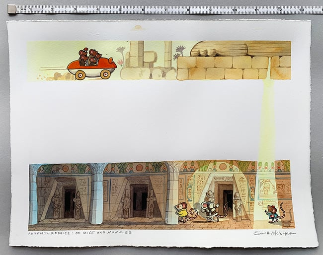 Of Mice and Mummies: Above and Below Ground