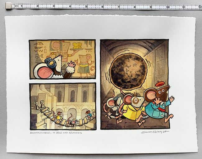 Of Mice and Mummies: Deep Inside the Pyramid