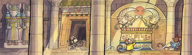 Of Mice and Mummies: Ancient Tomb Paintings