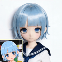 Image 2 of Custom 1/3&1/4 Scale Anime Doll Head(Compatible with Volks® DDH/MDD, etc.)