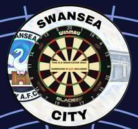Image 1 of SWANSEA CITY THEME SURROUND WRAP / COVER - POLYPROP & CANVAS - EASY SELF FITTING 