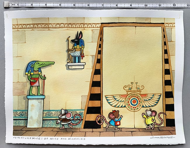 Of Mice and Mummies: Doors to Neferteacake's Burial Chamber