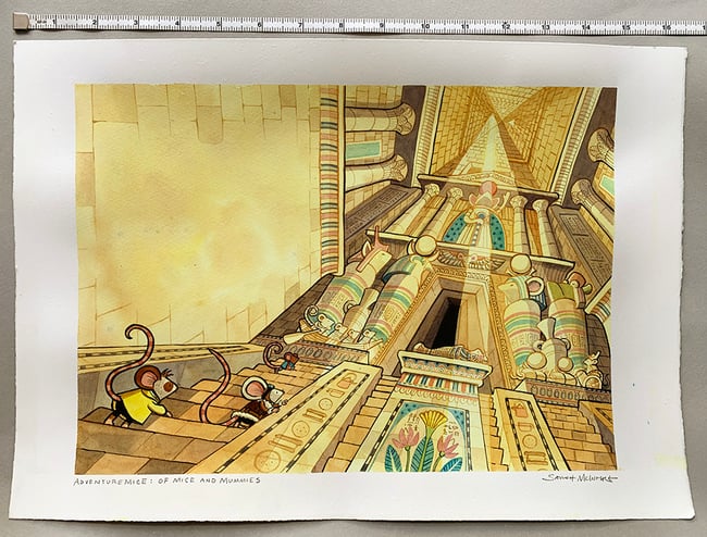 Of Mice and Mummies: Centre of the Pyramid