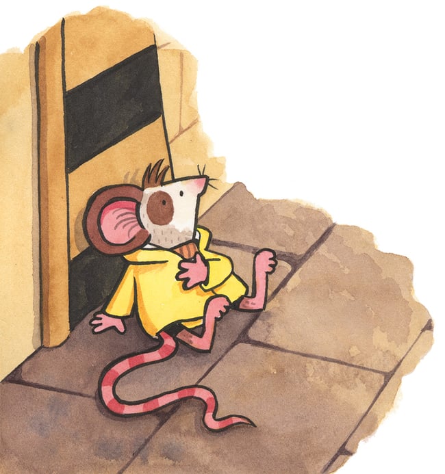 Of Mice and Mummies: Pedro sits down to think