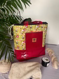 Image 2 of Sac à Projets taille L, poche avant : Petites oies rouges