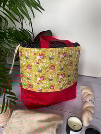 Image 4 of Sac à Projets taille L, poche avant : Petites oies rouges