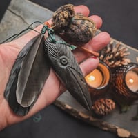 Image 3 of Fenland Crow Amulet (DAM702)