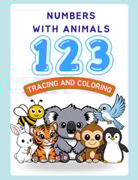 PDF VERSION: Numbers Tracing & Coloring Pages