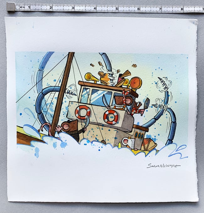 Of Mice and Mummies: Fighting Roboctopus