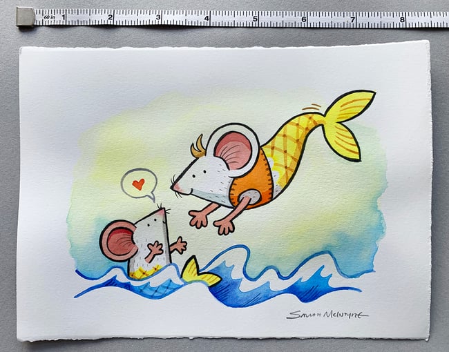 Of Mice and Mummies: Meepie reunited with his mum