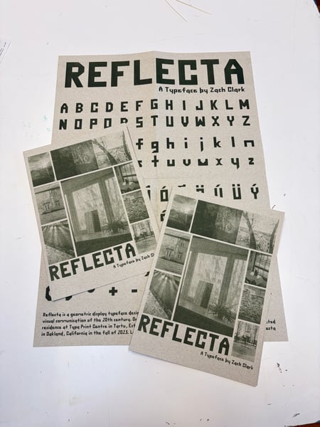 Image of Reflecta Specimen Book