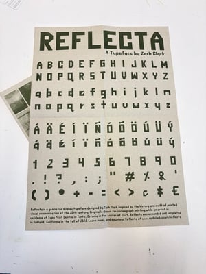 Image of Reflecta Specimen Book