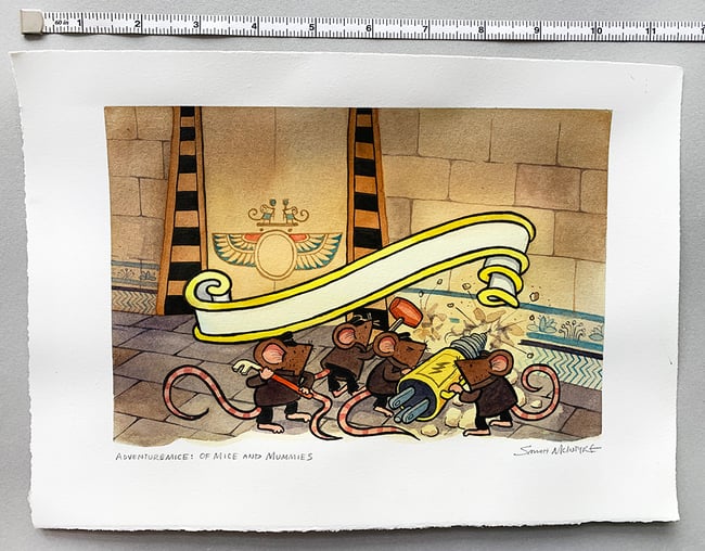 Of Mice and Mummies: Henchmice break into the tomb