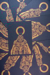 Jawbone of Saint Anthony A5 Risograph print