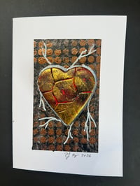 Image 2 of "Dark Hearts" -- 3D Valentine's Day Cards (set of 2)