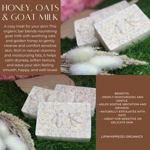 Image of Honey & Oats Goat’s Milk Bar