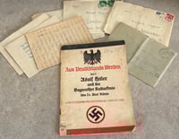 Image 1 of Inter-War (Nazi Germany) Authentic Lot of Ephemera of German citizen, Richard Wagner.