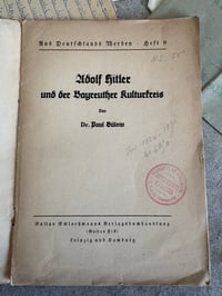 Image 7 of Inter-War (Nazi Germany) Authentic Lot of Ephemera of German citizen, Richard Wagner.