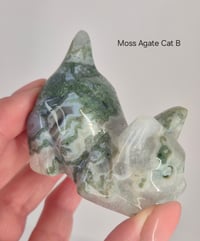 Image 5 of Moss Agate carvings