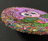 Image 4 of Firefly in heart PJs mixed media painting