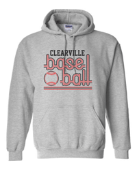 Clearville Baseball Hoodie Design 3