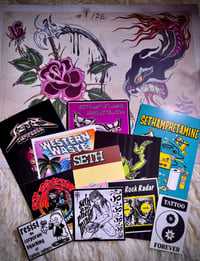 Image 2 of Crackle Tatt Flash Print