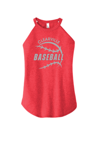 Clearville Baseball LADIES tanktop  Design 2