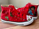 Image 1 of Betty Boop Valentines Day Edition Converse