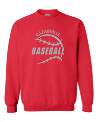 Clearville Baseball Crewneck Design 2