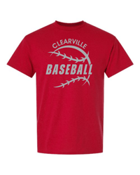 Clearville Baseball TShirt Design 2