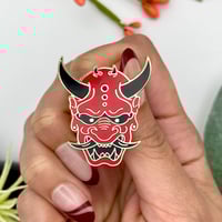 Image 5 of Oni Mask Enamel Pin