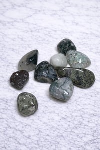 Image 2 of Moss Agate Tumbled