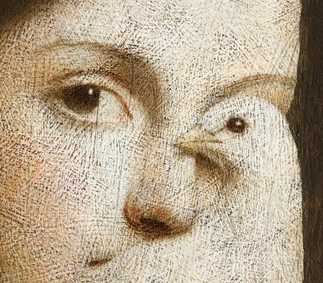 Woman With a Bird  II