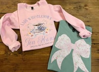 Bridgerton Sweatshirt + Bow Tee