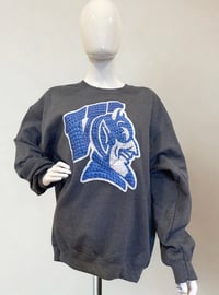 Image 1 of Wayne Devil Blue Yarn Shirt