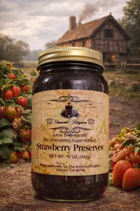 Image 1 of 👑The Armored Kingdom Strawberry Jam Preserves 16oz Rich Flavor & Perfect for Spreads & Toasts🍓