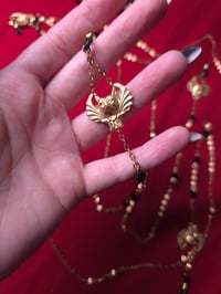 Image 2 of Gargoyle Glasses Chain Golden