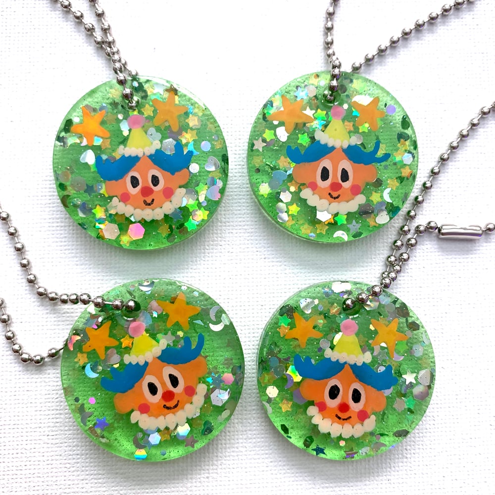 Image of Hand-Painted Clown Keychains