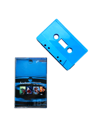 Jeebus "Meanwhile On The Outside" Cassette Tape (Sky Blue)