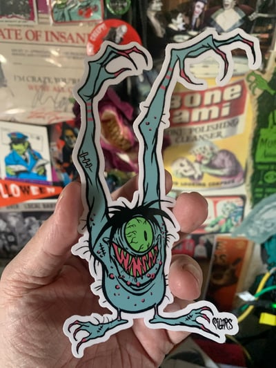Image of NEW! STINK FINK  - STICKER