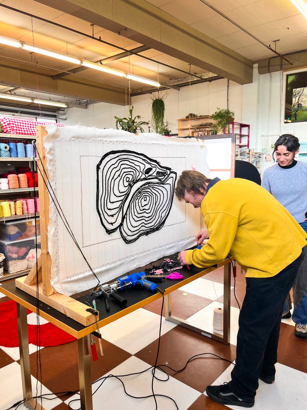 Image of Tufting for 2 date! Make a 45x90cm rug together