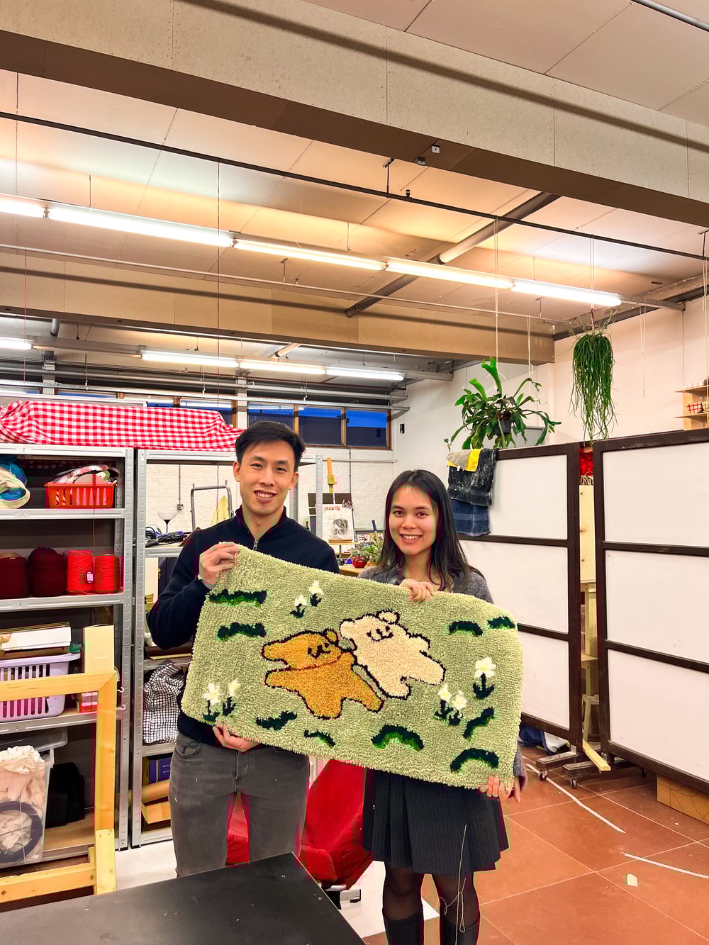 Image of Tufting for 2 date! Make a 45x90cm rug together