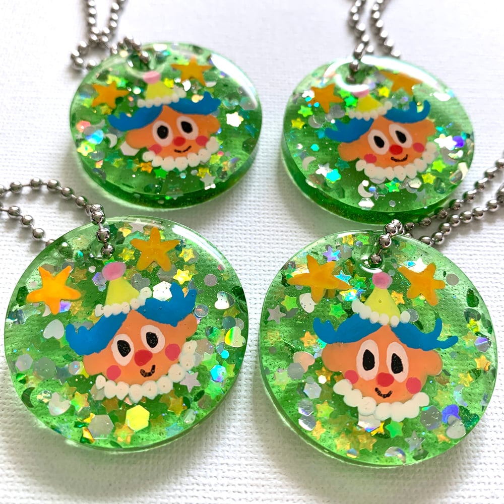Image of Hand-Painted Clown Keychains