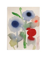 floral watercolor 4 8x6''