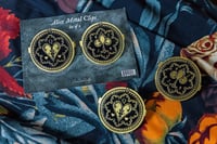 Image 7 of Alice Heart & Club Metal Journal Clips (Set of 2)