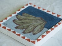 Image 2 of Bananas on Blue orignal plaster artwork