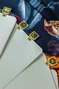 Image 7 of "Relics of the Scholar's Guild" Metal Page Markers (Set of 4)